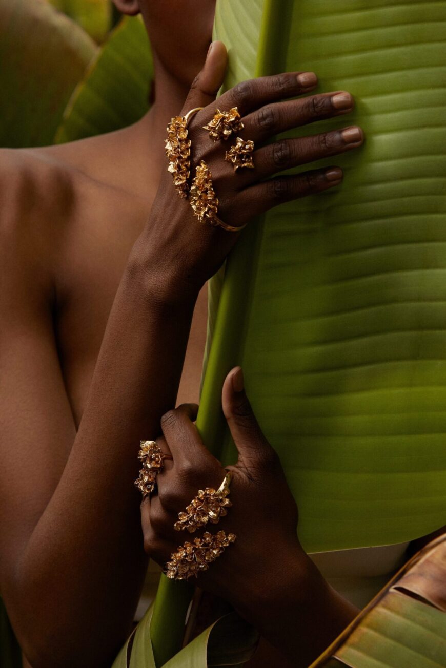 Palm Cuff Bougainvillea