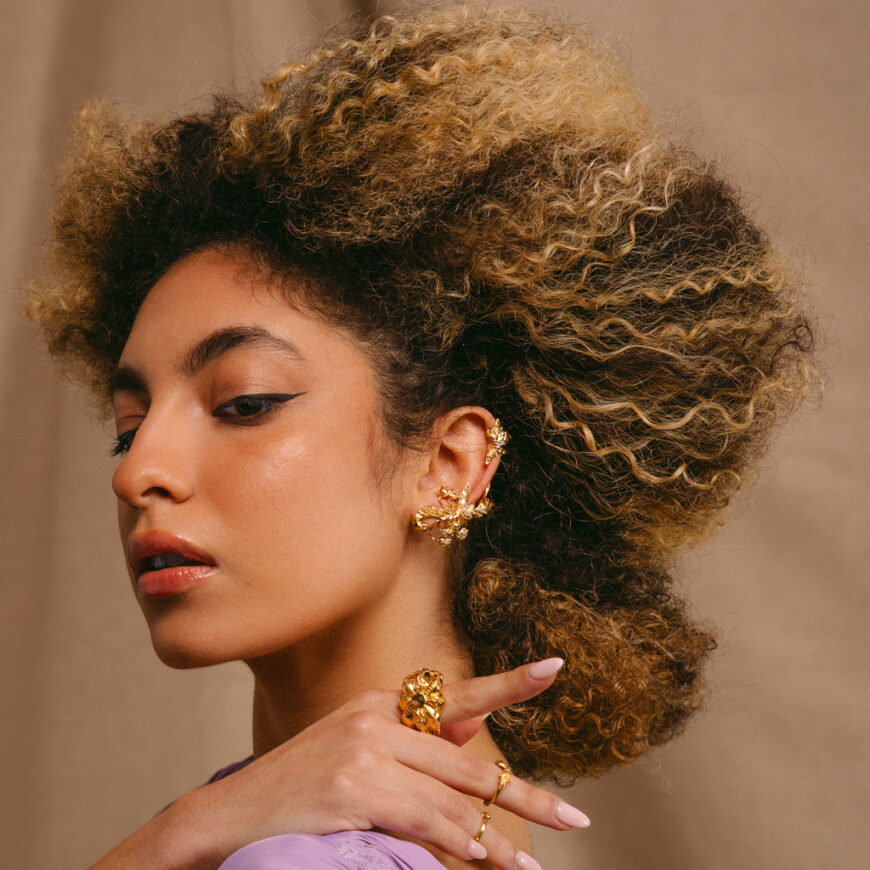 Earcuff Violet II