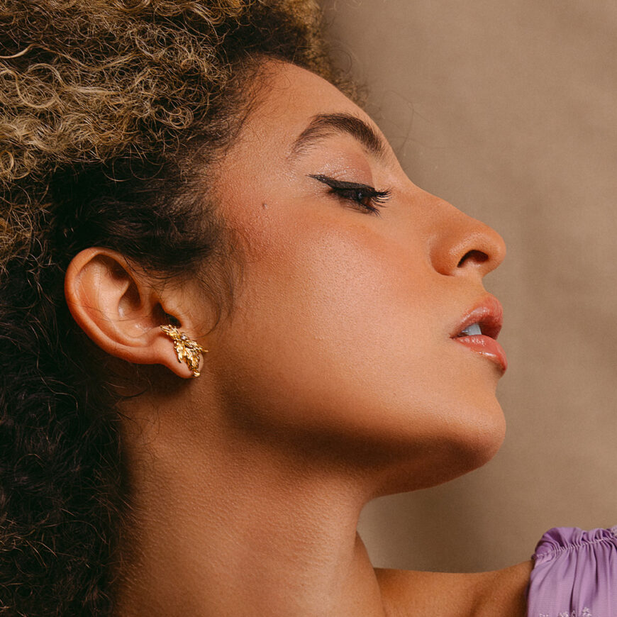 Conjunto Earcuff Violet + Ivy M